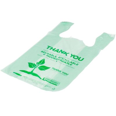 Nicht giftige biologisch abbaubare Plastikeinkaufstaschen LF - EINKAUFEN - 011 in der Rolle oder im Block