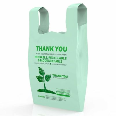 Transparente Maisstärke-Carry Bags Tasteless Biodegradable Plastic-Taschen