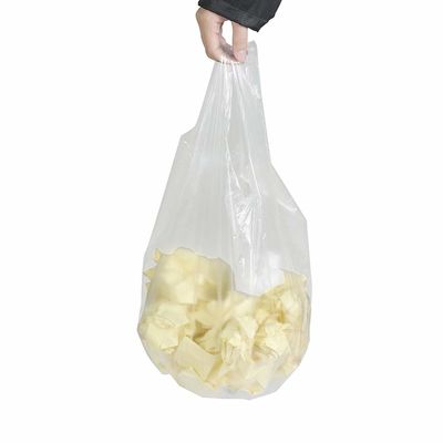 Transparente kleine biologisch abbaubare Küchen-Kompost-Taschen bequem zu tragen