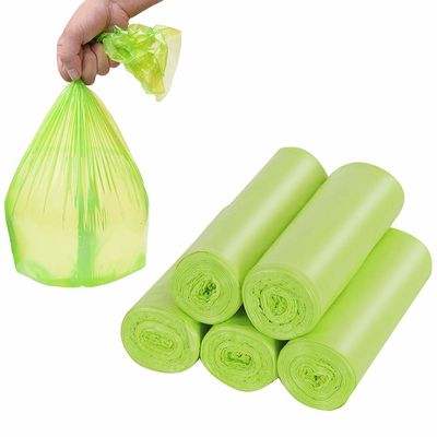 Nicht giftige kompostierbare Küchen-Abfall-Taschen, 20 Mic-Maisstärke-Behälter-Zwischenlagen