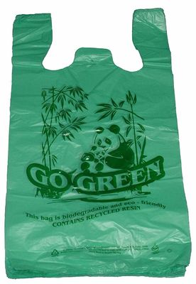 Antikorrosions-kompostierbare Einkaufstaschen, biologisch abbaubare Plastikeinkaufstaschen