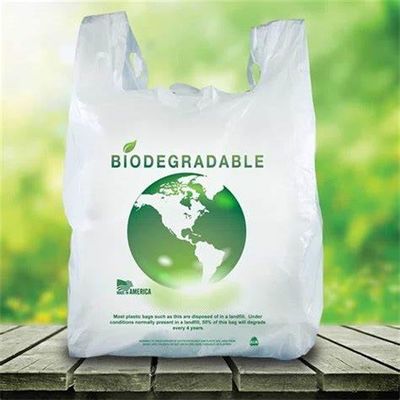 transparente biologisch abbaubare Einkaufstüten der biologisch abbaubaren Plastikeinkaufstasche-20mic