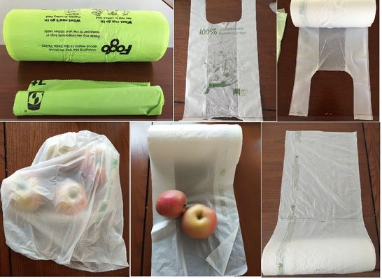 Gemüse-Verpackentasche der Frucht-10micron für Supermarkt